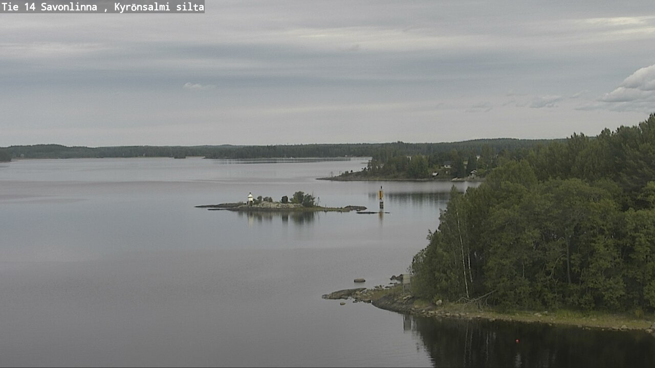 Weather Camera Image Väg 14 Nyslott, Kyrönsalmi, Savonlinna, Etelä-Savo