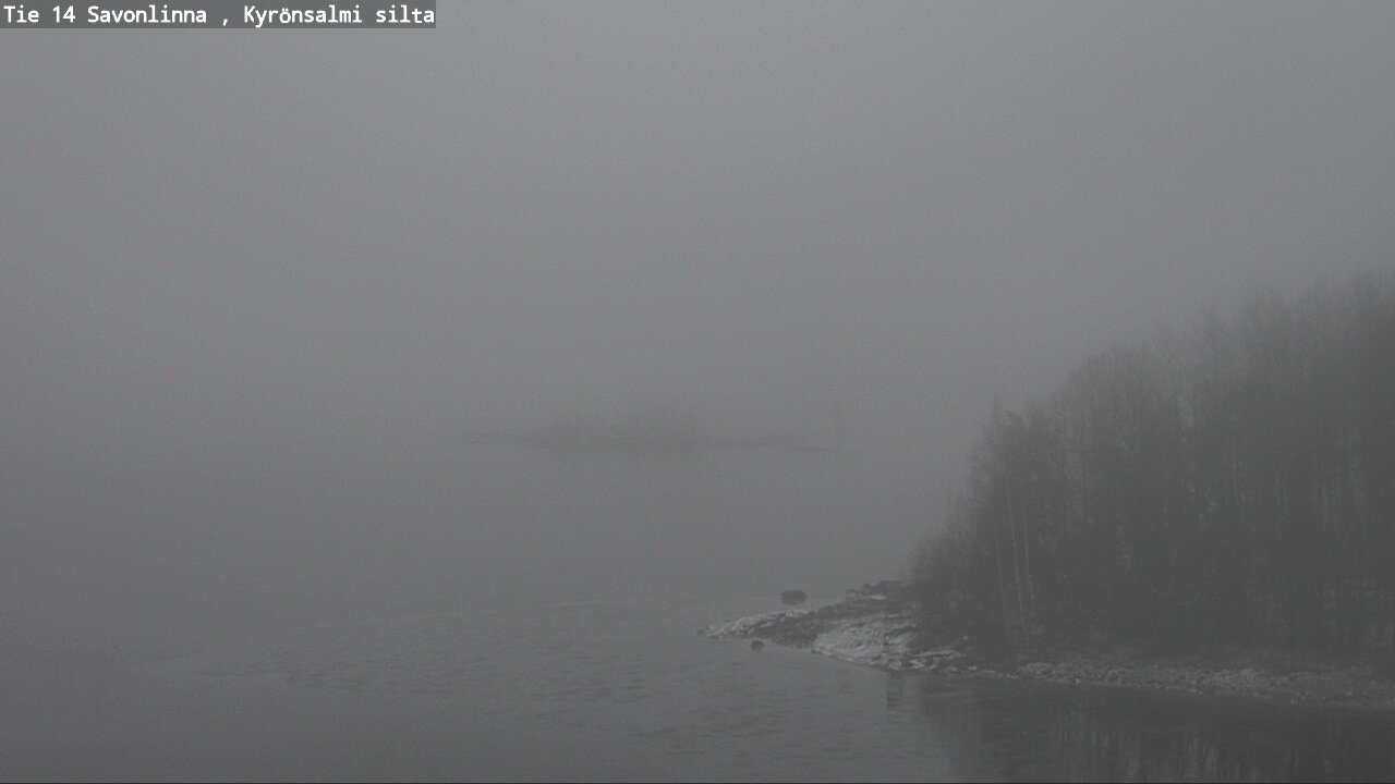 Weather Camera Image Väg 14 Nyslott, Kyrönsalmi, Savonlinna, Etelä-Savo