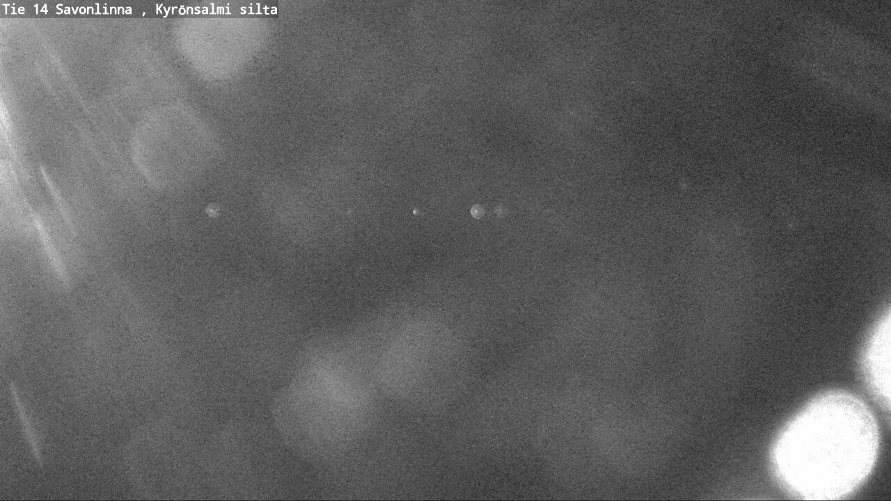 Weather Camera Image Road 14 Savonlinna, Kyrönsalmi, Savonlinna, Etelä-Savo