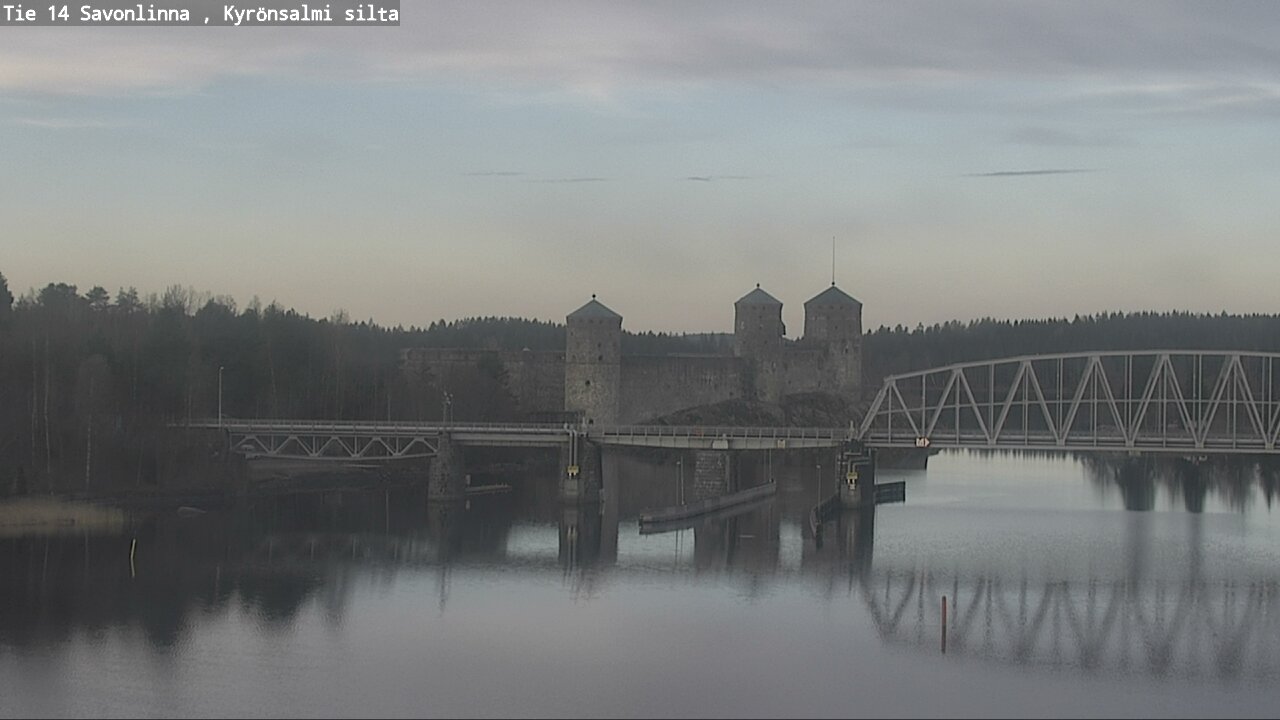 Weather Camera Image Väg 14 Nyslott, Kyrönsalmi, Savonlinna, Etelä-Savo