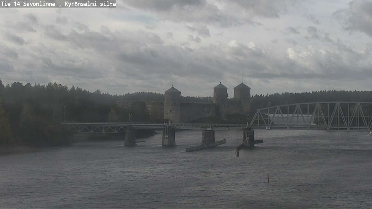Weather Camera Image Road 14 Savonlinna, Kyrönsalmi, Savonlinna, Etelä-Savo