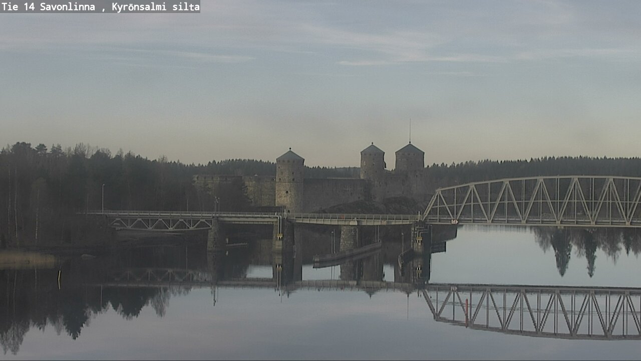 Weather Camera Image Väg 14 Nyslott, Kyrönsalmi, Savonlinna, Etelä-Savo