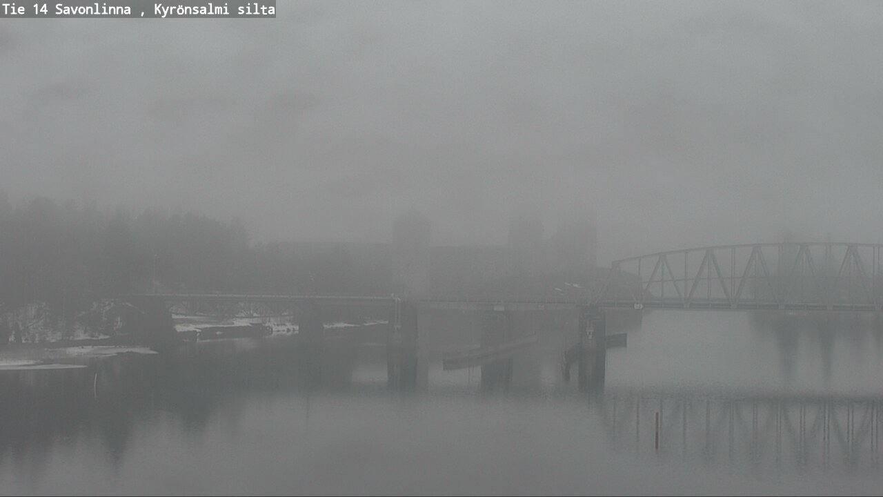 Weather Camera Image Väg 14 Nyslott, Kyrönsalmi, Savonlinna, Etelä-Savo