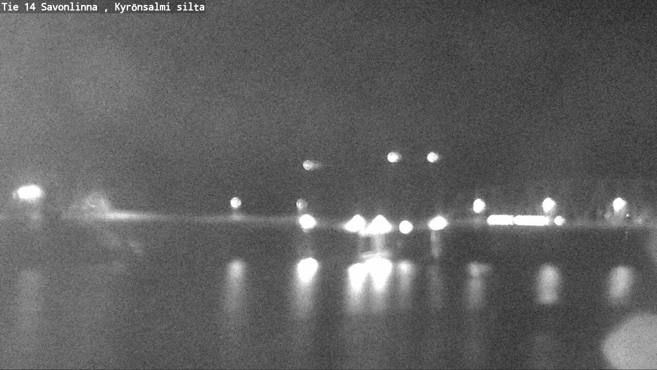 Weather Camera Image Väg 14 Nyslott, Kyrönsalmi, Savonlinna, Etelä-Savo