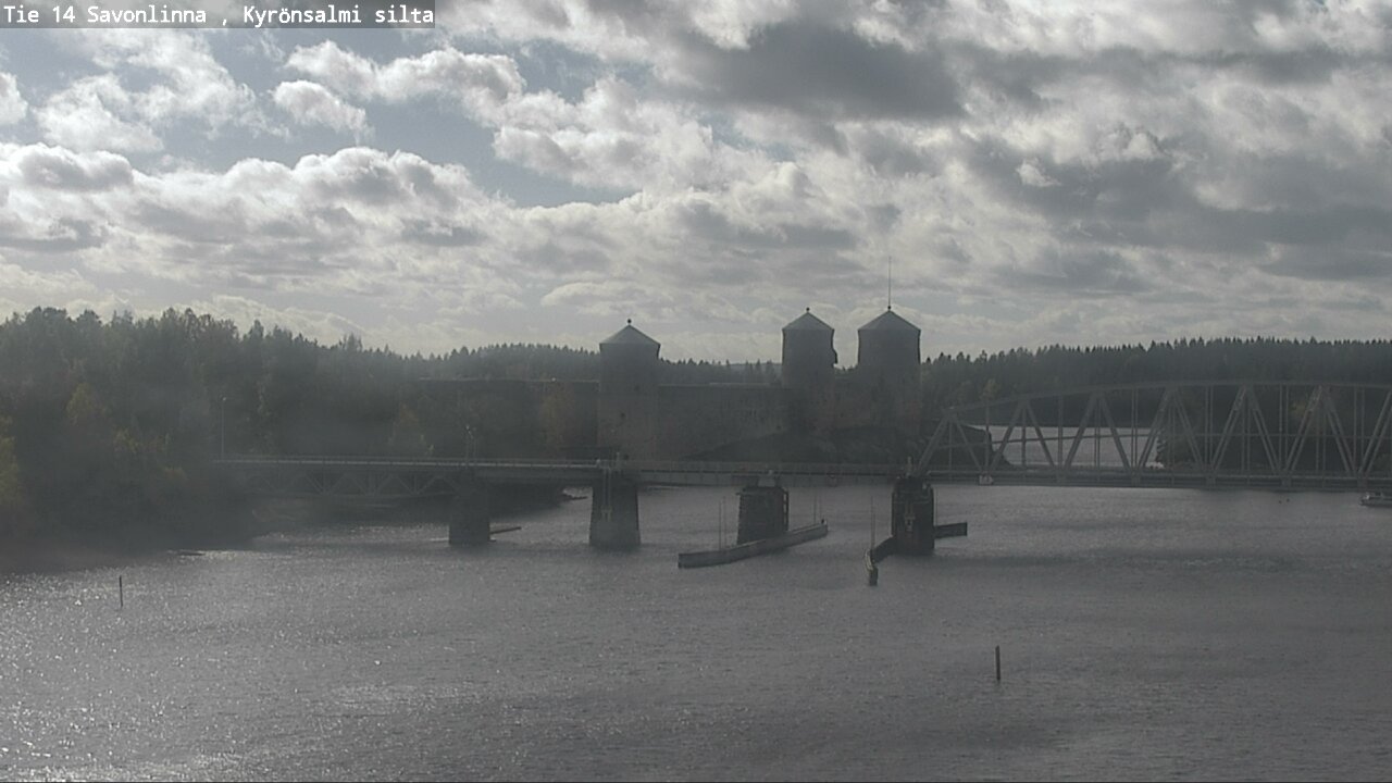 Weather Camera Image Road 14 Savonlinna, Kyrönsalmi, Savonlinna, Etelä-Savo