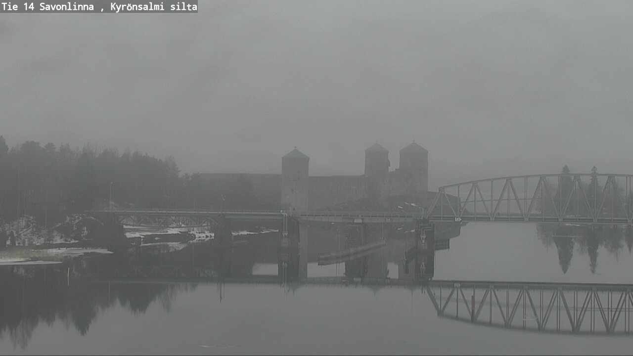 Weather Camera Image Väg 14 Nyslott, Kyrönsalmi, Savonlinna, Etelä-Savo