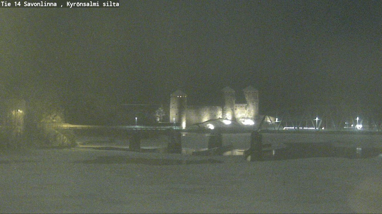 Weather Camera Image Väg 14 Nyslott, Kyrönsalmi, Savonlinna, Etelä-Savo