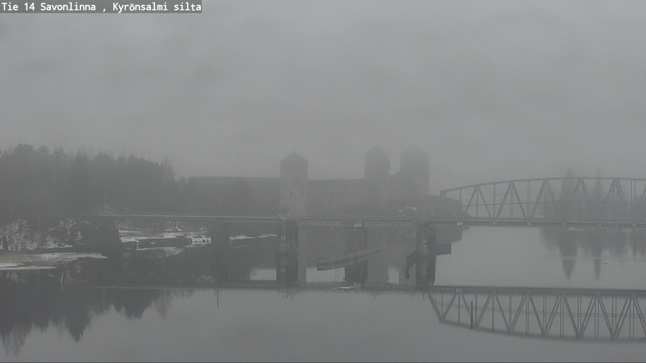 Weather Camera Image Väg 14 Nyslott, Kyrönsalmi, Savonlinna, Etelä-Savo