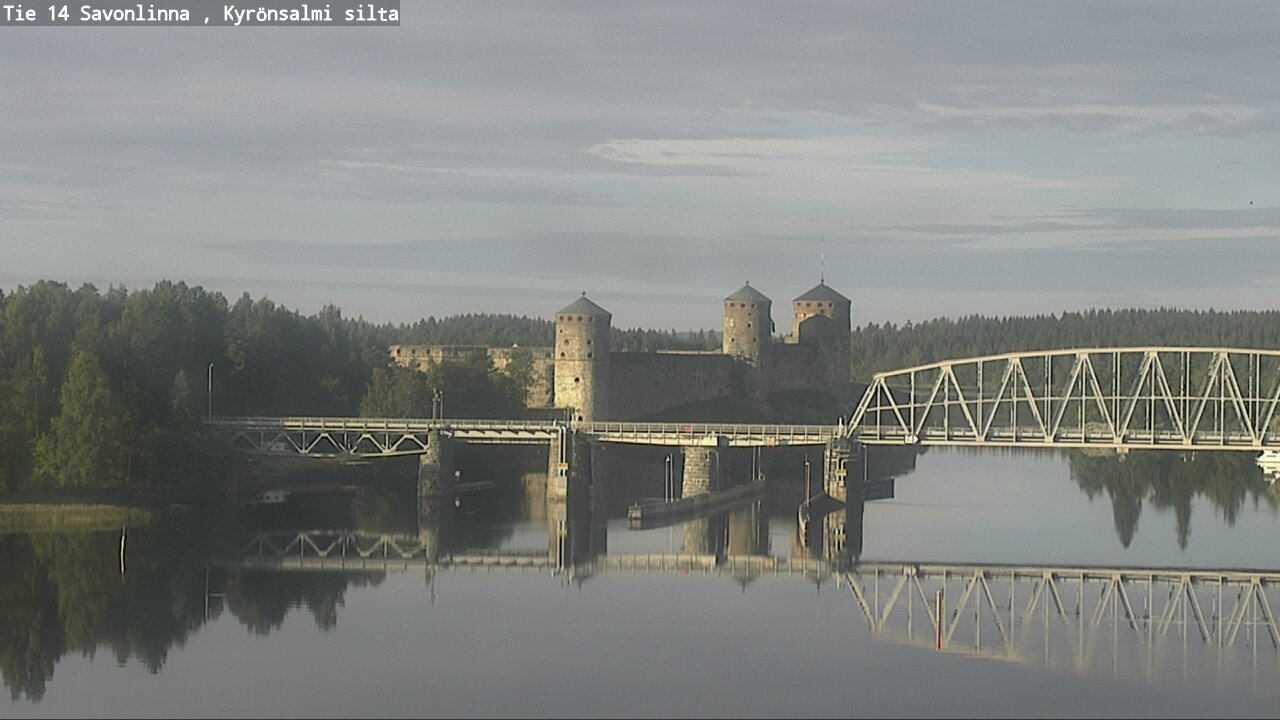 Weather Camera Image Road 14 Savonlinna, Kyrönsalmi, Savonlinna, Etelä-Savo