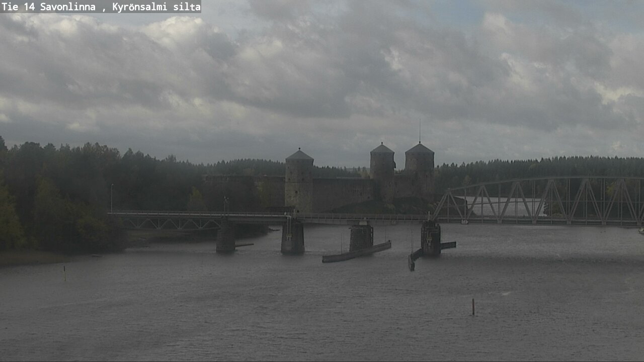 Weather Camera Image Road 14 Savonlinna, Kyrönsalmi, Savonlinna, Etelä-Savo