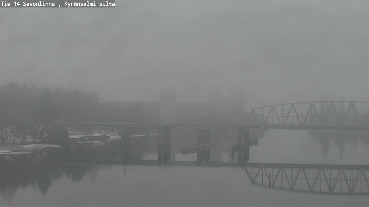 Weather Camera Image Väg 14 Nyslott, Kyrönsalmi, Savonlinna, Etelä-Savo