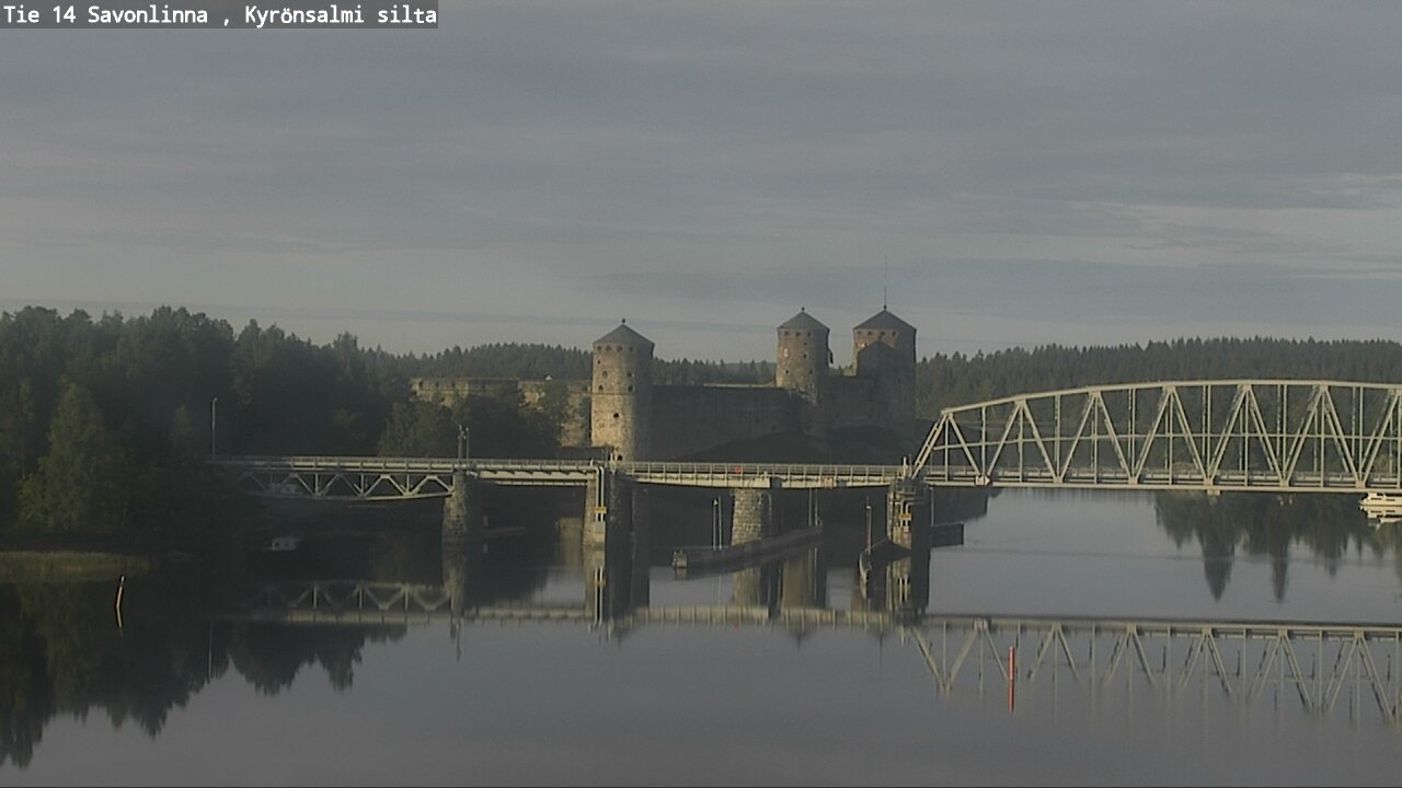 Weather Camera Image Road 14 Savonlinna, Kyrönsalmi, Savonlinna, Etelä-Savo