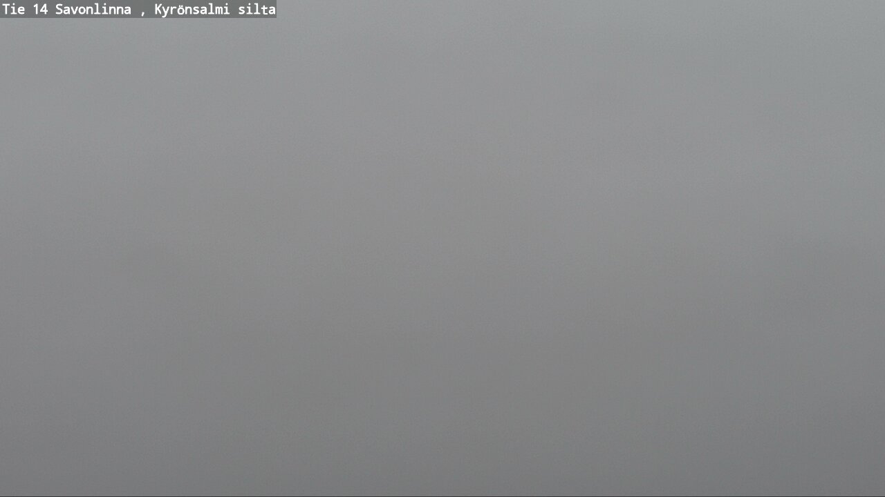 Weather Camera Image Väg 14 Nyslott, Kyrönsalmi, Savonlinna, Etelä-Savo