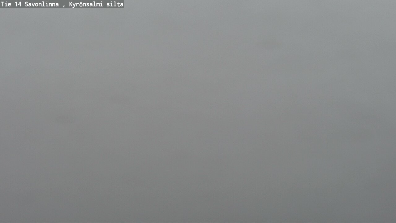 Weather Camera Image Väg 14 Nyslott, Kyrönsalmi, Savonlinna, Etelä-Savo