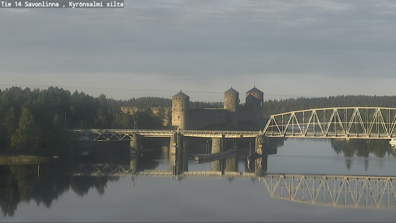 Weather Camera Image Road 14 Savonlinna, Kyrönsalmi, Savonlinna, Etelä-Savo