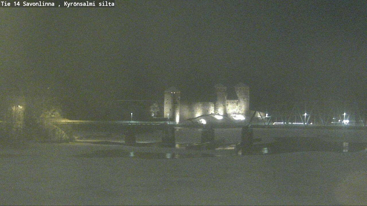 Weather Camera Image Väg 14 Nyslott, Kyrönsalmi, Savonlinna, Etelä-Savo