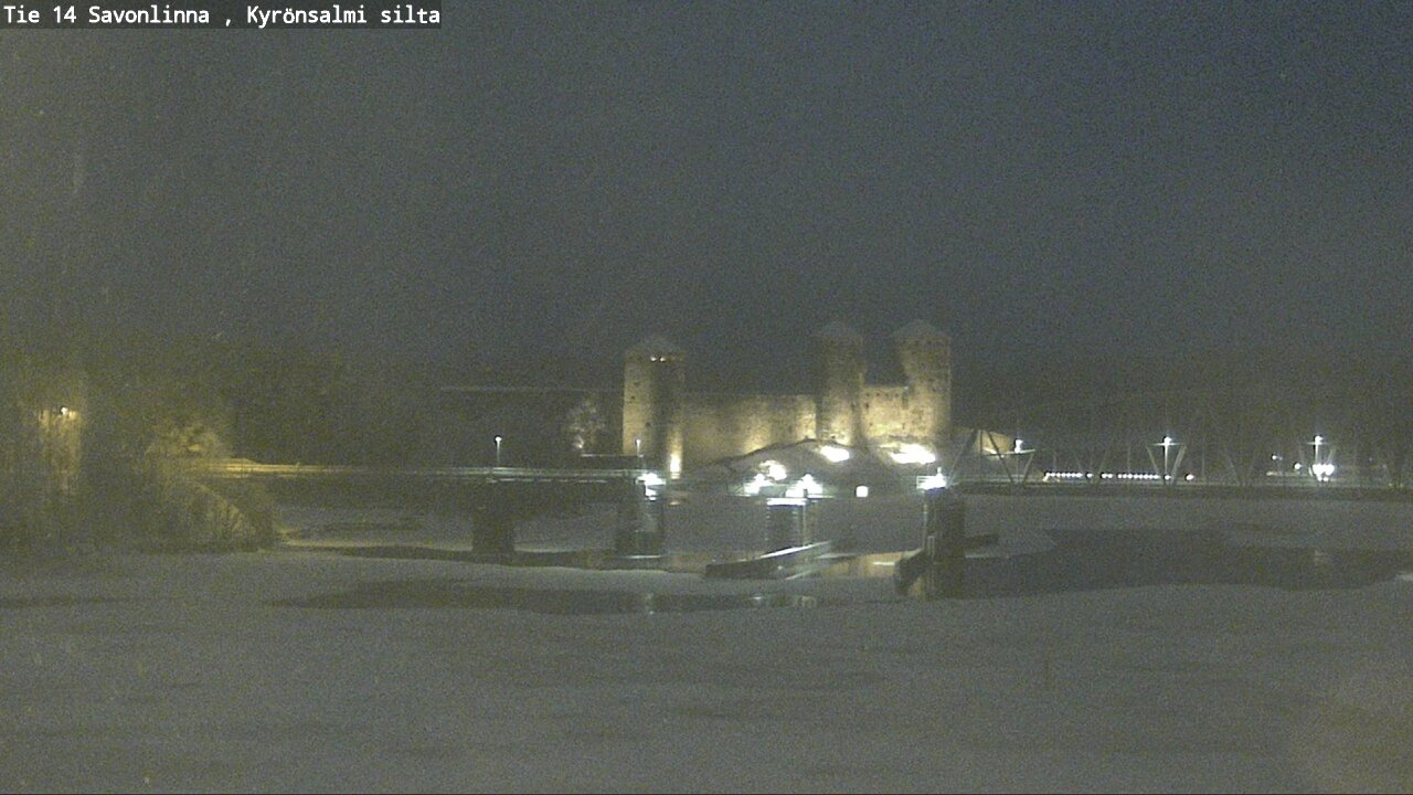 Weather Camera Image Väg 14 Nyslott, Kyrönsalmi, Savonlinna, Etelä-Savo