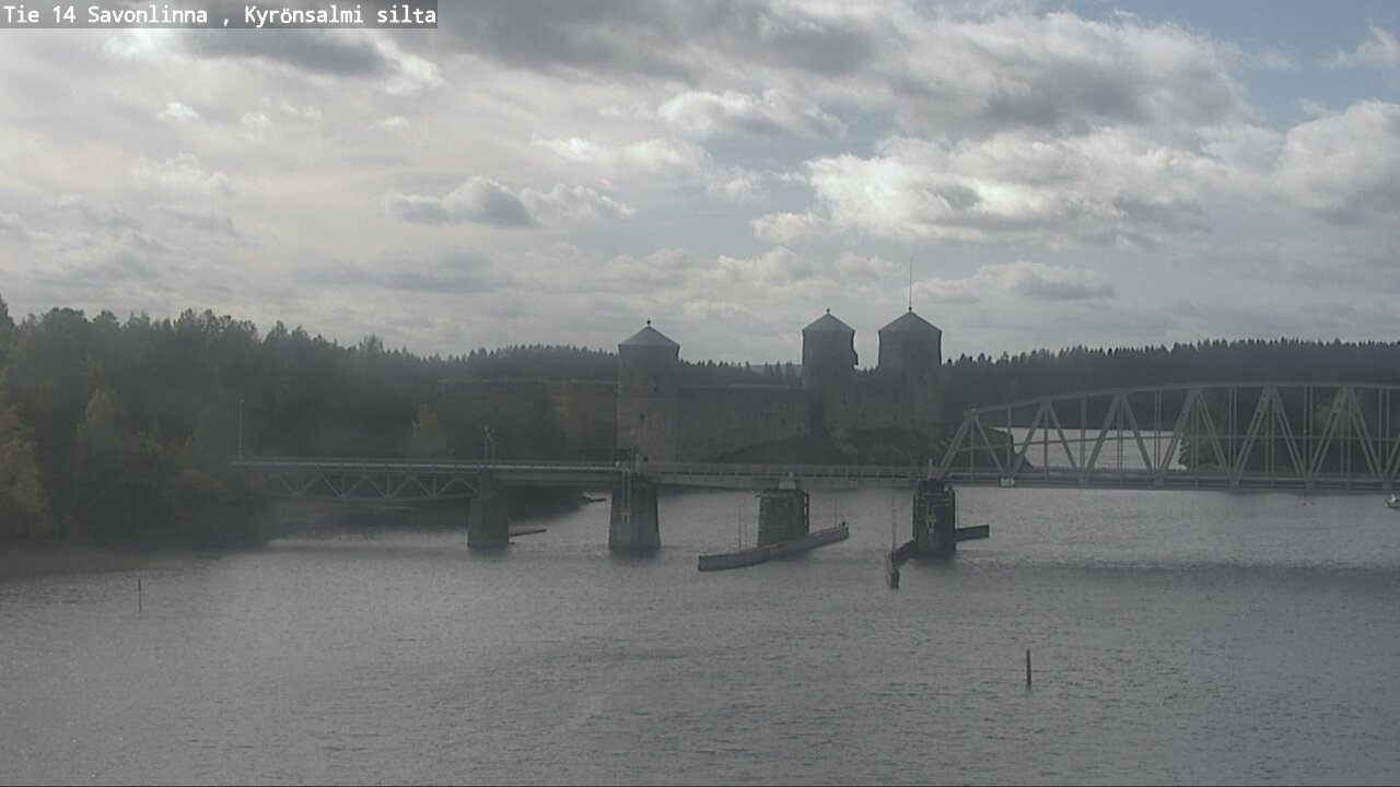 Weather Camera Image Road 14 Savonlinna, Kyrönsalmi, Savonlinna, Etelä-Savo