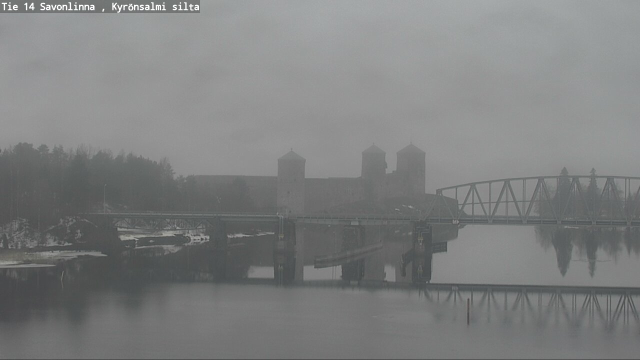 Weather Camera Image Väg 14 Nyslott, Kyrönsalmi, Savonlinna, Etelä-Savo