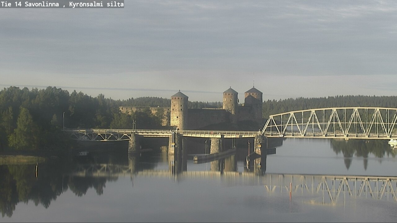 Weather Camera Image Road 14 Savonlinna, Kyrönsalmi, Savonlinna, Etelä-Savo
