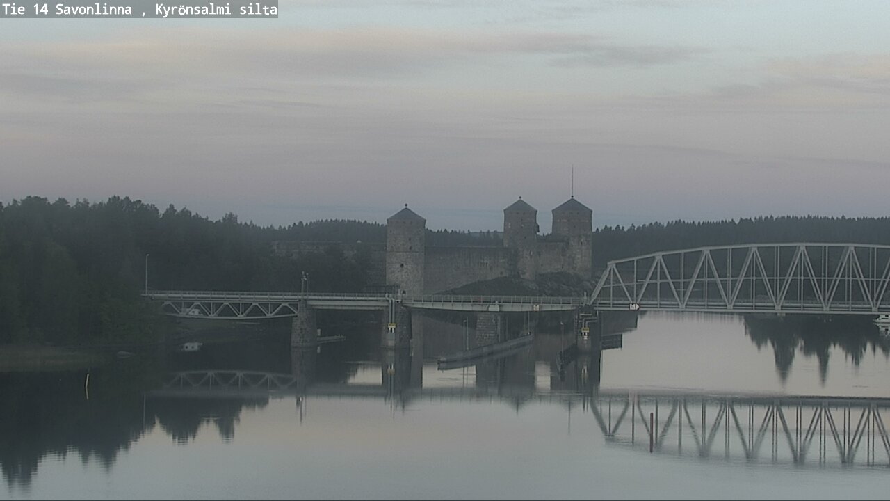 Weather Camera Image Road 14 Savonlinna, Kyrönsalmi, Savonlinna, Etelä-Savo
