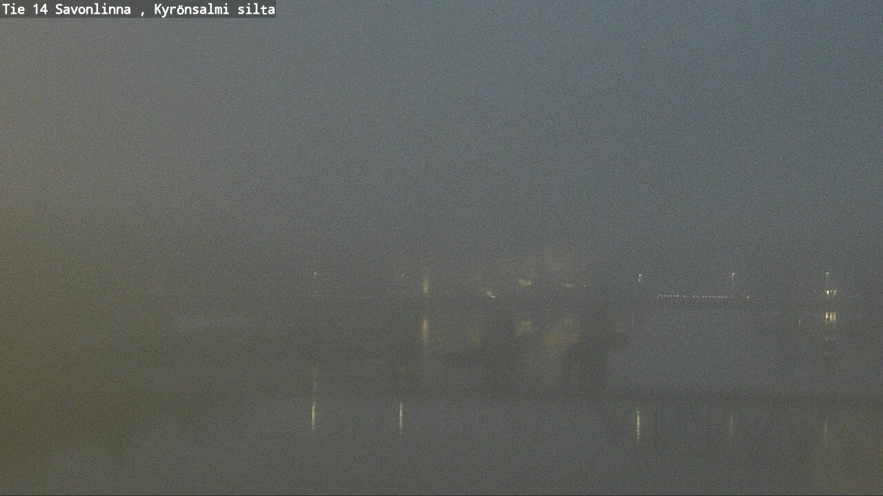 Weather Camera Image Road 14 Savonlinna, Kyrönsalmi, Savonlinna, Etelä-Savo