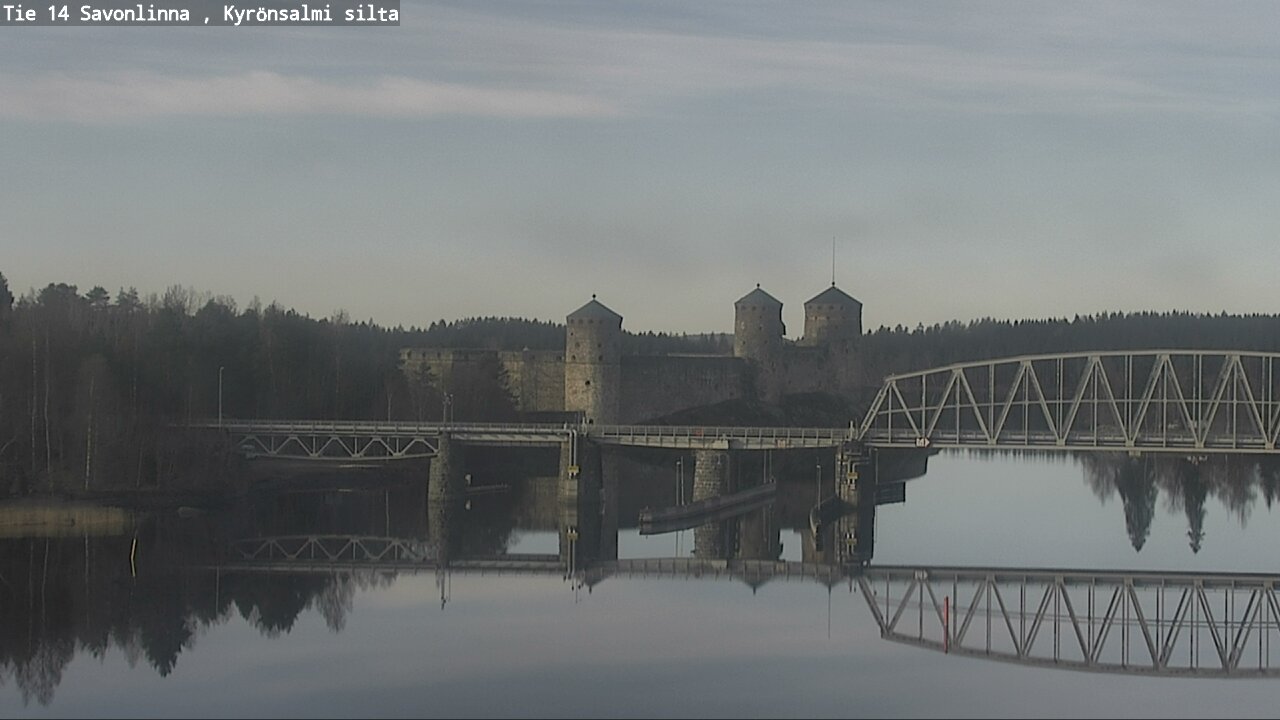 Weather Camera Image Väg 14 Nyslott, Kyrönsalmi, Savonlinna, Etelä-Savo