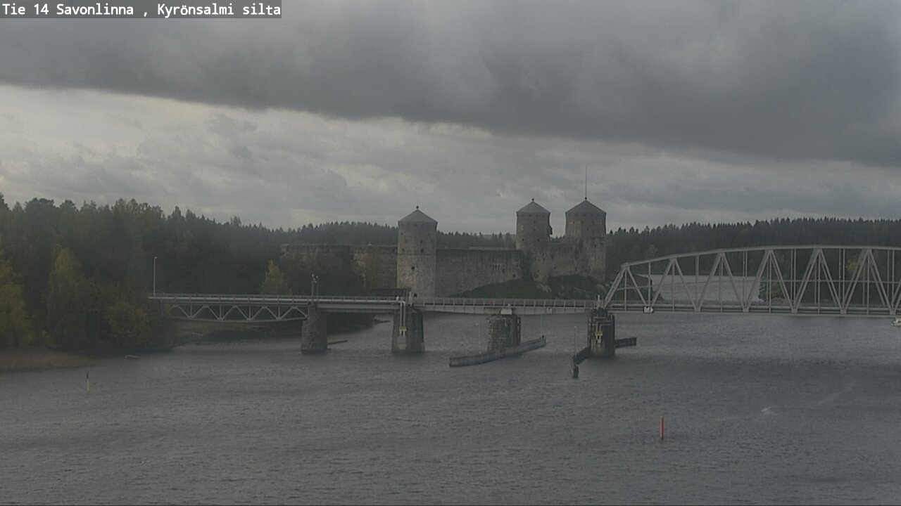 Weather Camera Image Road 14 Savonlinna, Kyrönsalmi, Savonlinna, Etelä-Savo