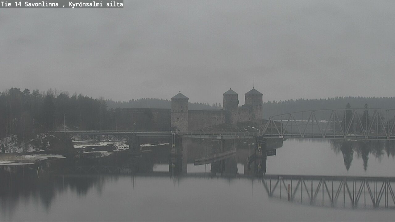Weather Camera Image Road 14 Savonlinna, Kyrönsalmi, Savonlinna, Etelä-Savo