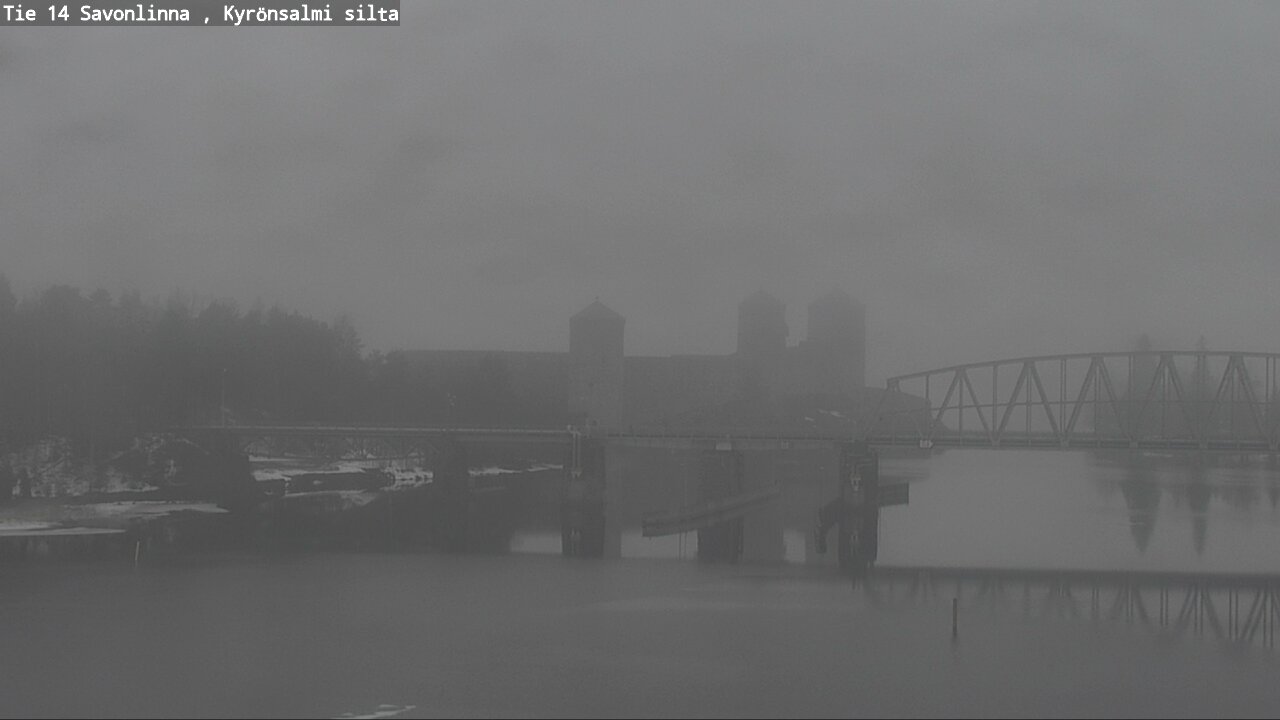Weather Camera Image Väg 14 Nyslott, Kyrönsalmi, Savonlinna, Etelä-Savo