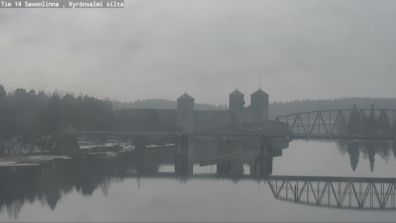 Weather Camera Image Road 14 Savonlinna, Kyrönsalmi, Savonlinna, Etelä-Savo