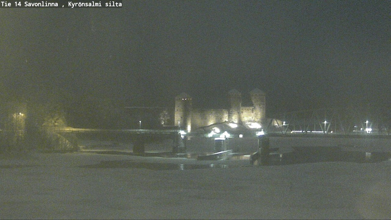 Weather Camera Image Väg 14 Nyslott, Kyrönsalmi, Savonlinna, Etelä-Savo