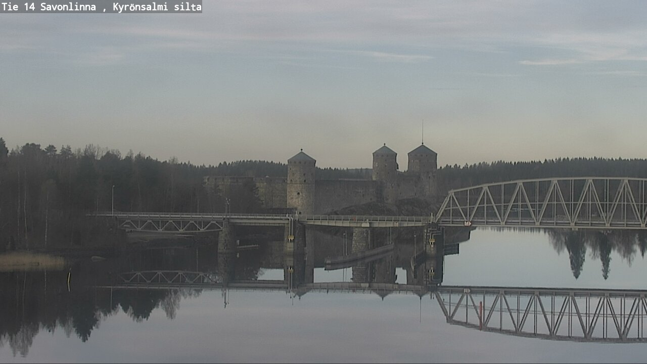 Weather Camera Image Väg 14 Nyslott, Kyrönsalmi, Savonlinna, Etelä-Savo