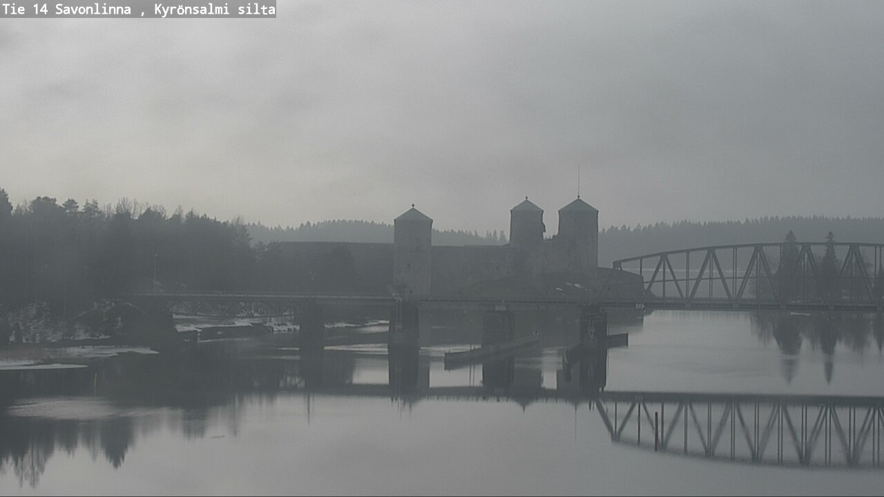 Weather Camera Image Road 14 Savonlinna, Kyrönsalmi, Savonlinna, Etelä-Savo