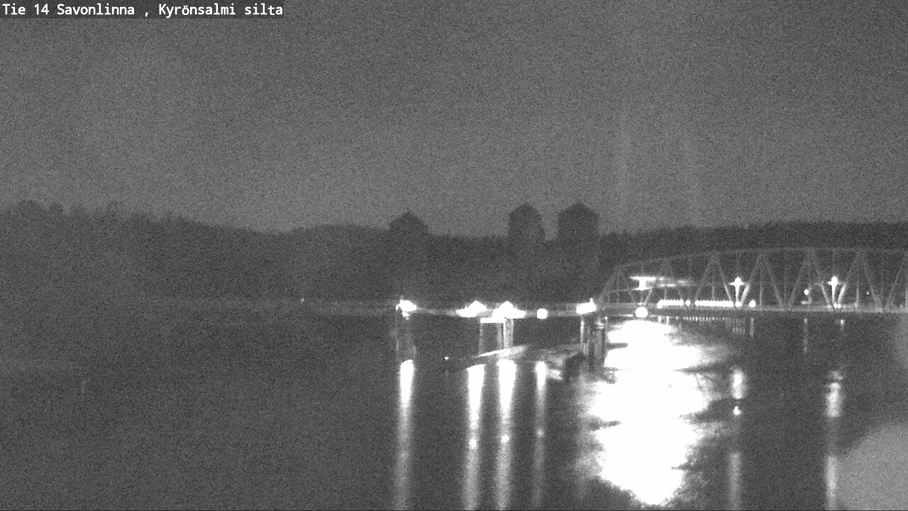 Weather Camera Image Road 14 Savonlinna, Kyrönsalmi, Savonlinna, Etelä-Savo
