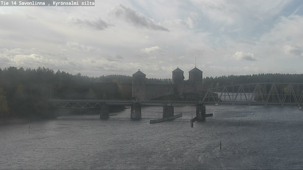Weather Camera Image Road 14 Savonlinna, Kyrönsalmi, Savonlinna, Etelä-Savo