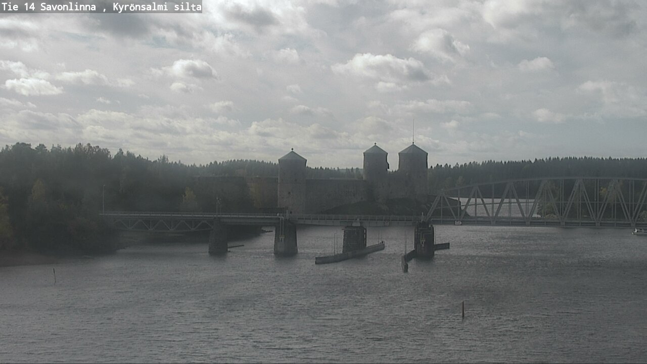 Weather Camera Image Road 14 Savonlinna, Kyrönsalmi, Savonlinna, Etelä-Savo