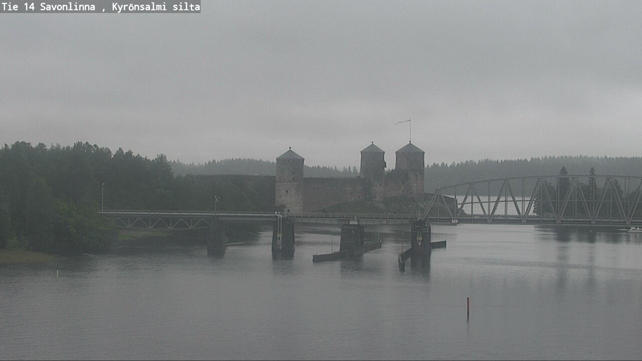 Weather Camera Image Road 14 Savonlinna, Kyrönsalmi, Savonlinna, Etelä-Savo