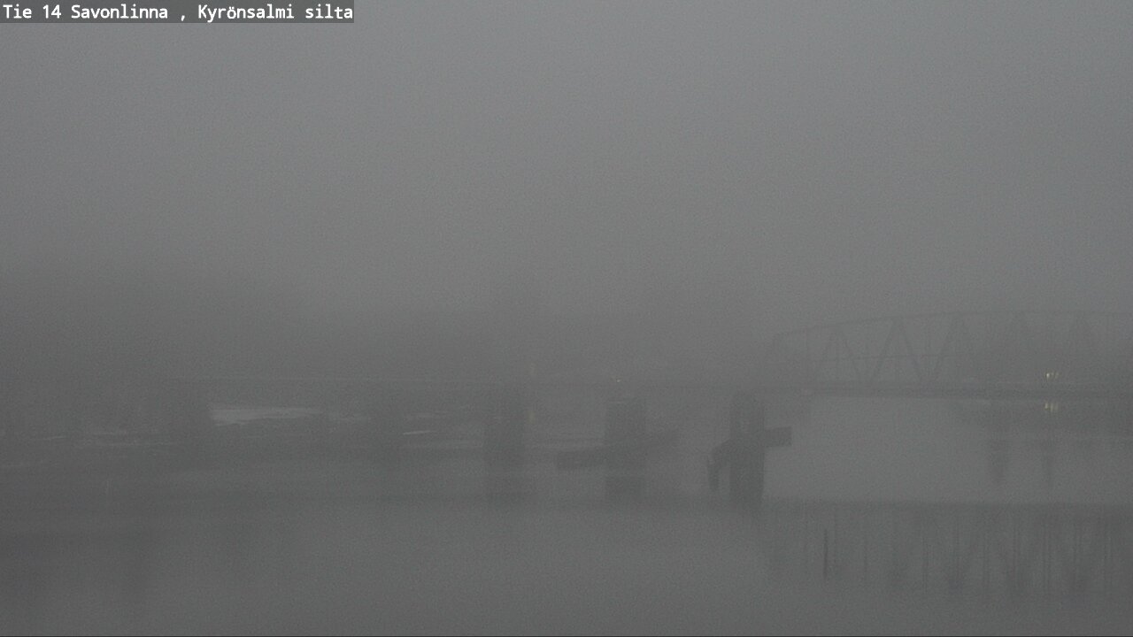 Weather Camera Image Väg 14 Nyslott, Kyrönsalmi, Savonlinna, Etelä-Savo