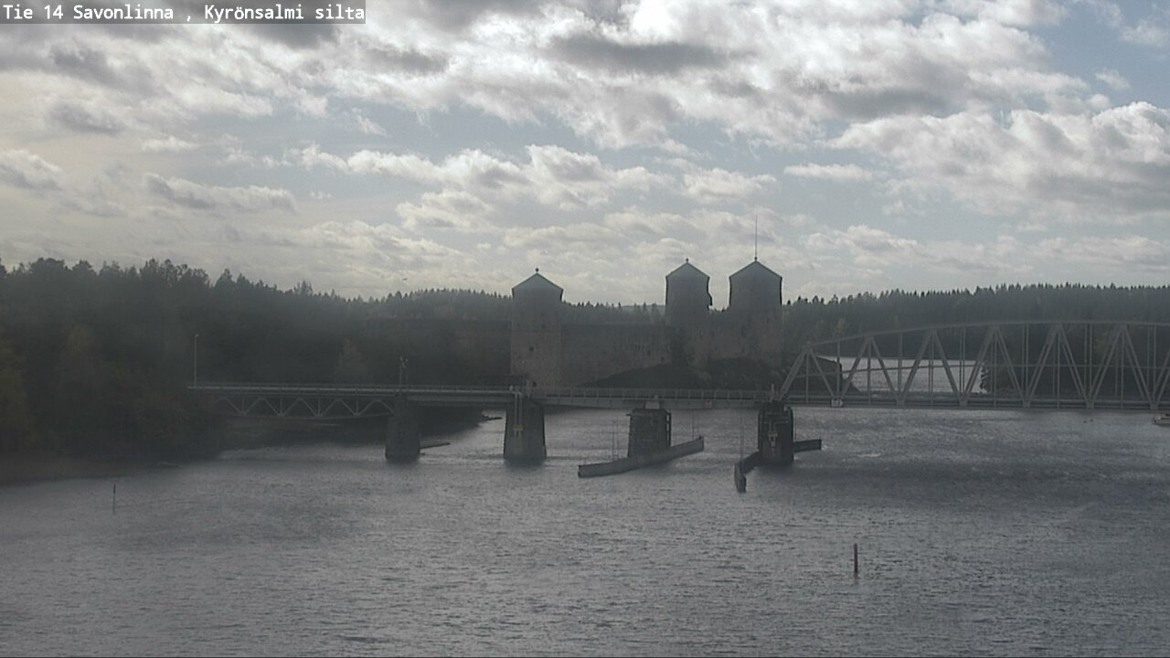 Weather Camera Image Road 14 Savonlinna, Kyrönsalmi, Savonlinna, Etelä-Savo