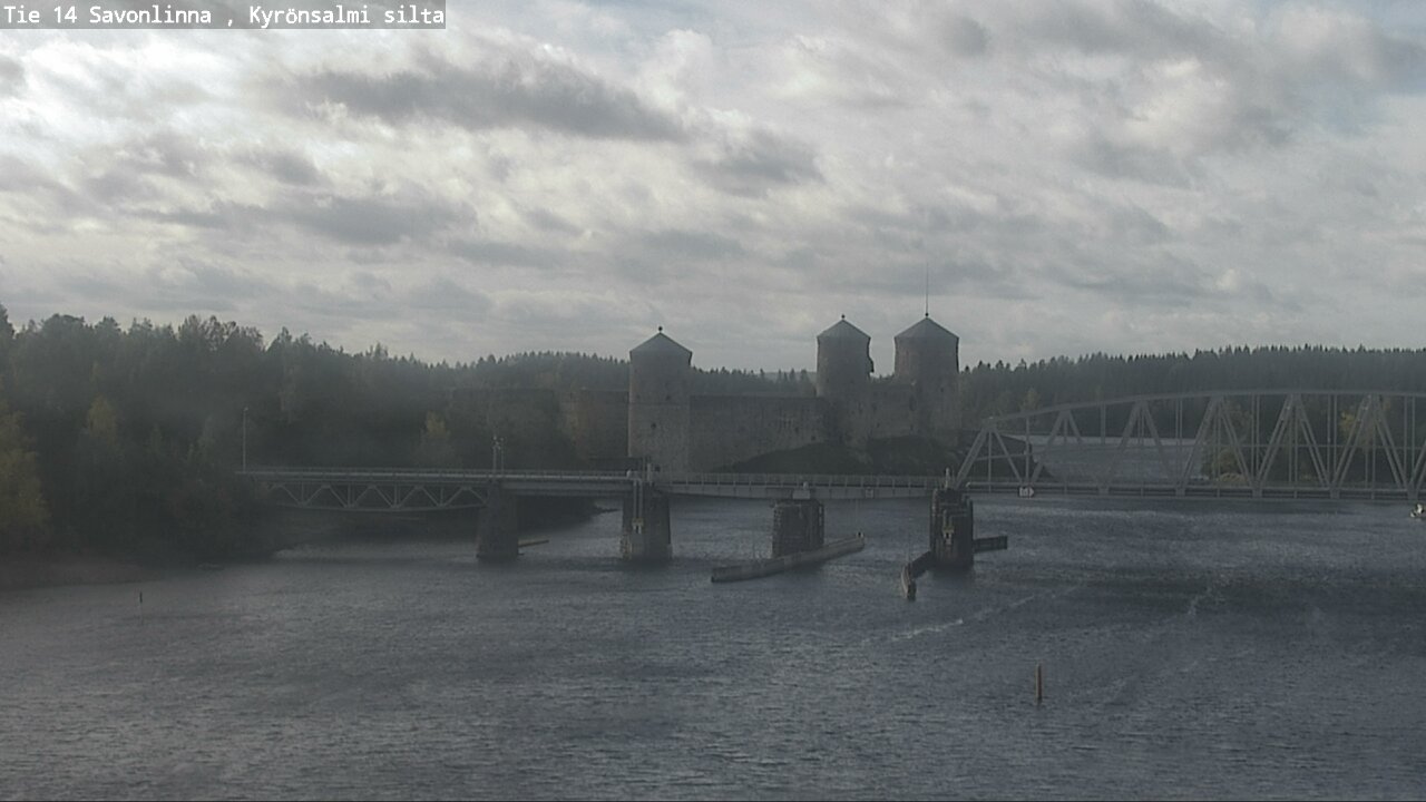 Weather Camera Image Road 14 Savonlinna, Kyrönsalmi, Savonlinna, Etelä-Savo