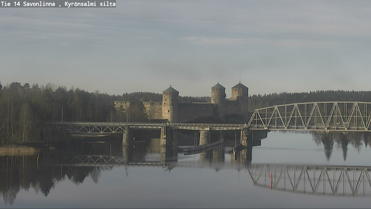 Weather Camera Image Väg 14 Nyslott, Kyrönsalmi, Savonlinna, Etelä-Savo