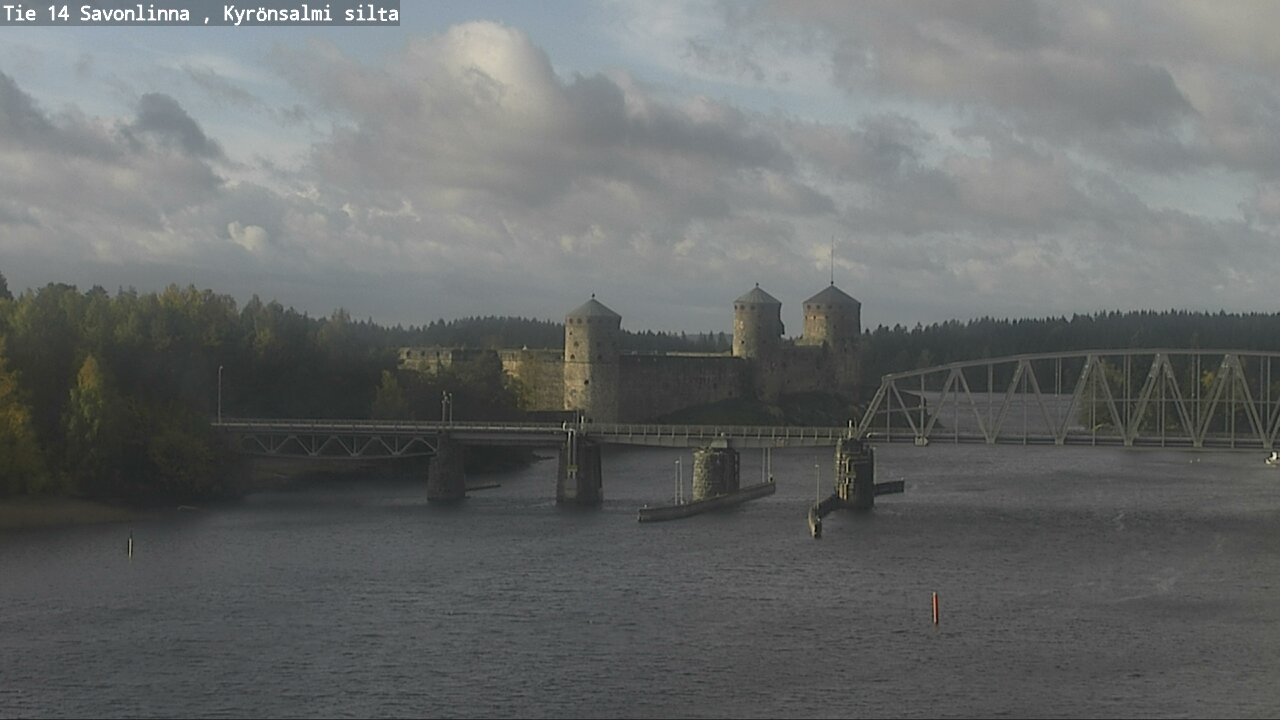 Weather Camera Image Road 14 Savonlinna, Kyrönsalmi, Savonlinna, Etelä-Savo