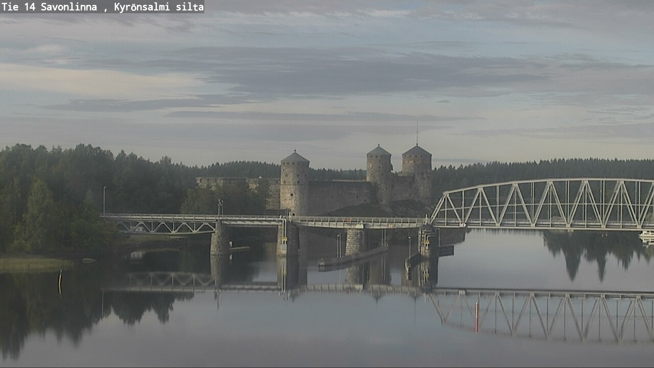 Weather Camera Image Road 14 Savonlinna, Kyrönsalmi, Savonlinna, Etelä-Savo