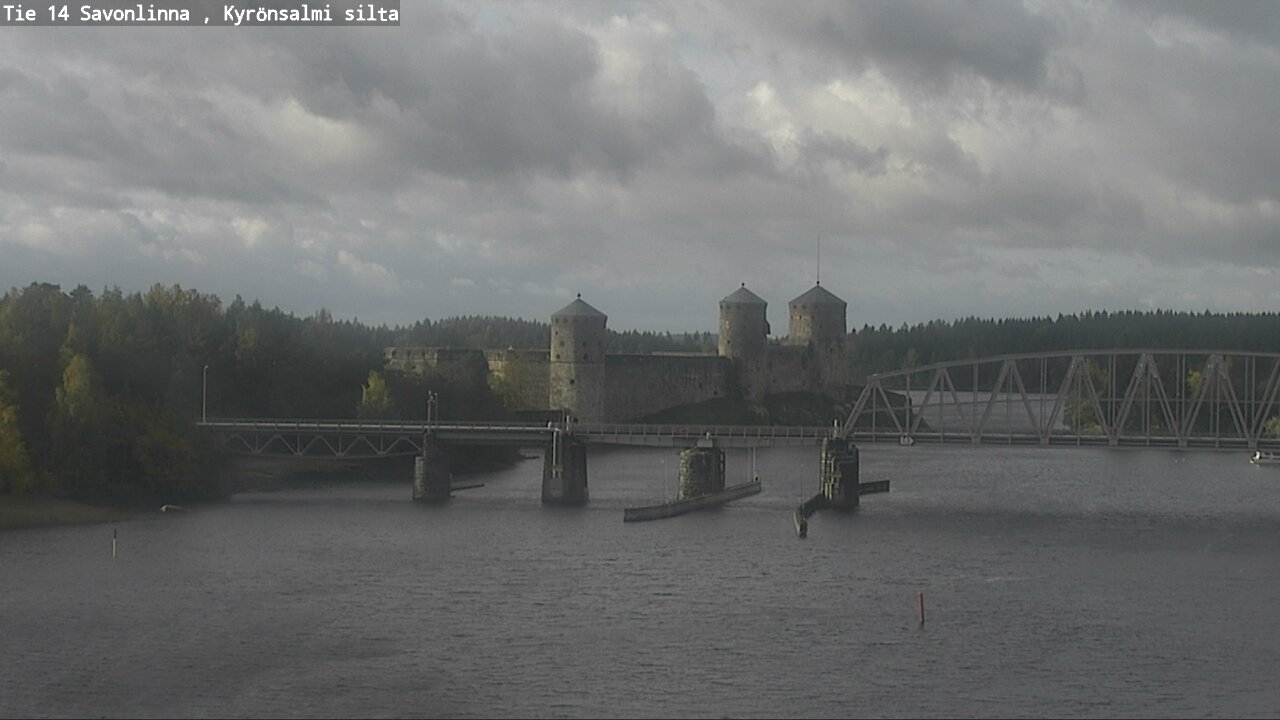 Weather Camera Image Road 14 Savonlinna, Kyrönsalmi, Savonlinna, Etelä-Savo