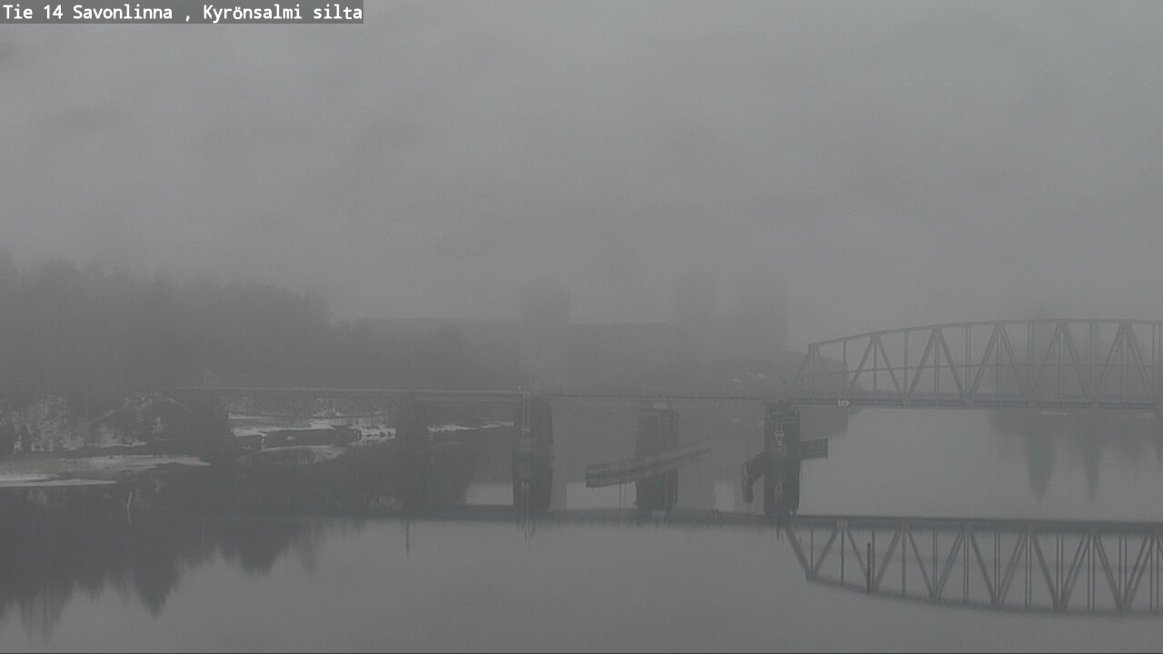Weather Camera Image Väg 14 Nyslott, Kyrönsalmi, Savonlinna, Etelä-Savo