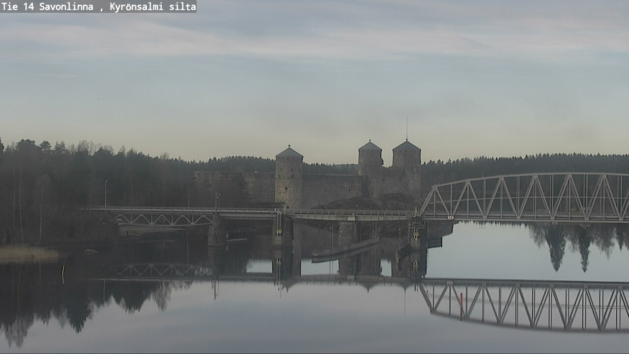 Weather Camera Image Väg 14 Nyslott, Kyrönsalmi, Savonlinna, Etelä-Savo