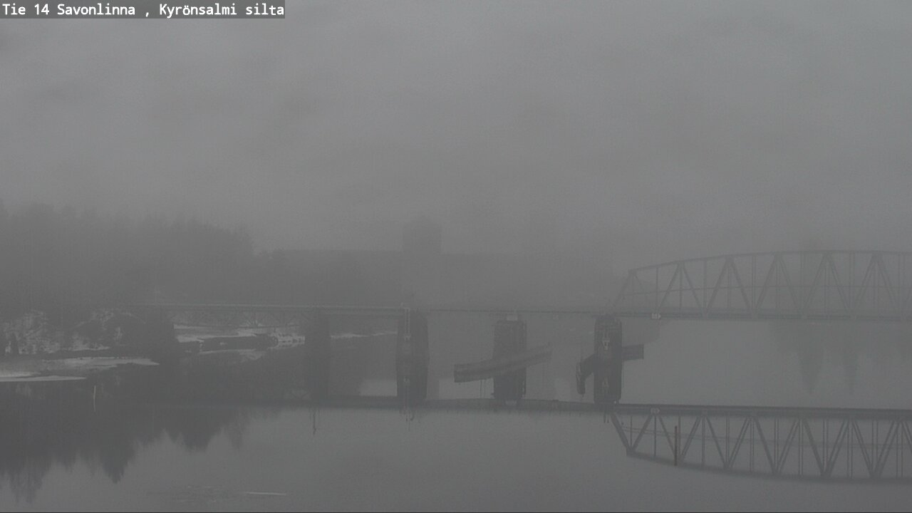 Weather Camera Image Väg 14 Nyslott, Kyrönsalmi, Savonlinna, Etelä-Savo