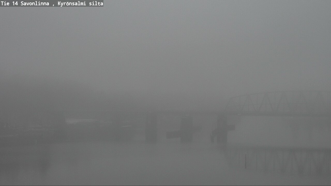 Weather Camera Image Väg 14 Nyslott, Kyrönsalmi, Savonlinna, Etelä-Savo