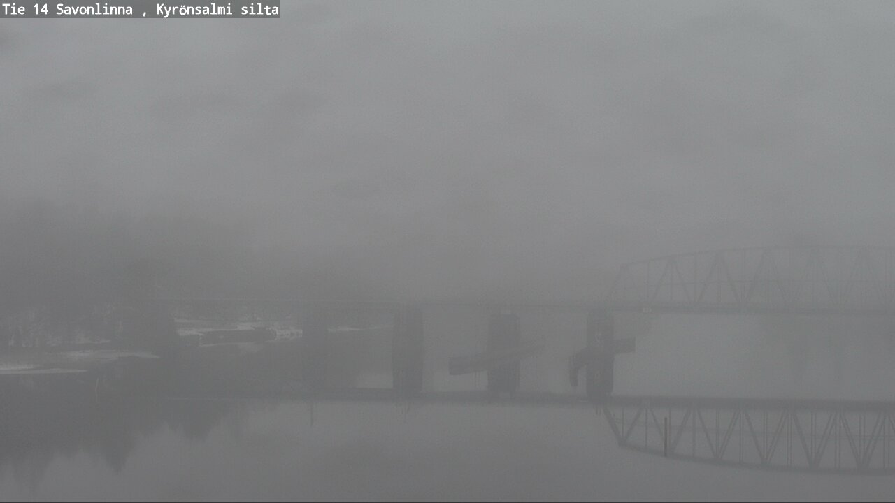 Weather Camera Image Väg 14 Nyslott, Kyrönsalmi, Savonlinna, Etelä-Savo